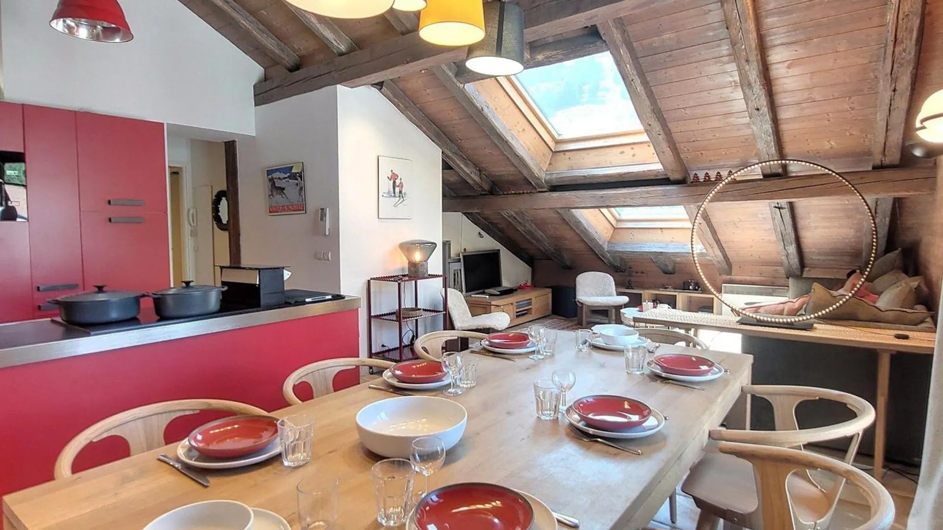 Penthouse Aux Gets Pour 8 Pers. Avec 4 Suites, Balcon Et Parking - Fr-1-598-172 Les Gets Apartment