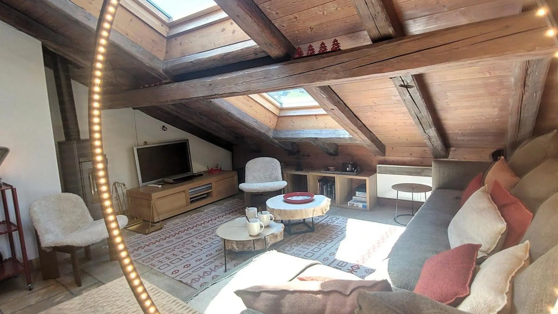 Penthouse Aux Gets Pour 8 Pers. Avec 4 Suites, Balcon Et Parking - Fr-1-598-172 Les Gets